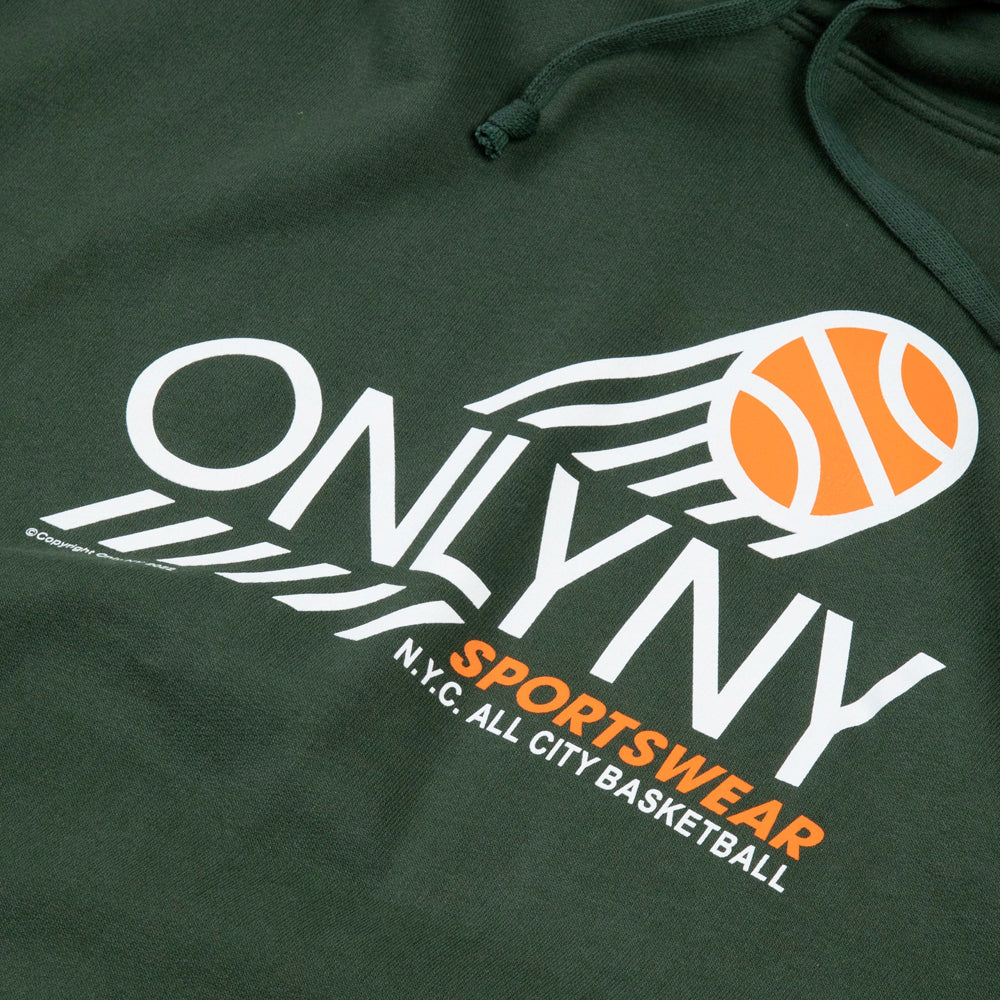 【ONLY NY】ONLY NY All City Basketball Pullover Hoodie Only NY All City Basketball Hoodie (Ash) - NewYakCity