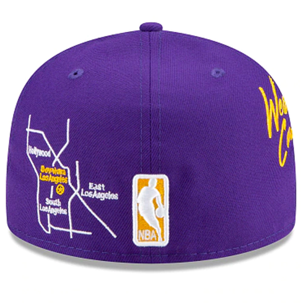 Los Angeles Lakers City Transit 59 Fifty Fitted