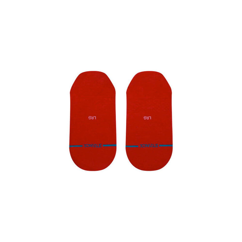 Icon No Show Red Socks
