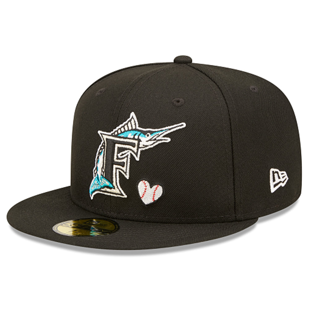 Miami Marlins Team Heart 59FIFTY Fitted